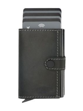 Logotrade corporate gift picture of: RFID wallet - Hunter Leather 2109284