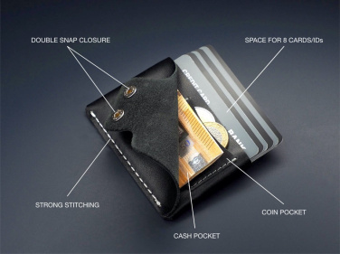 Logo trade promotional merchandise image of: Wallet 384131