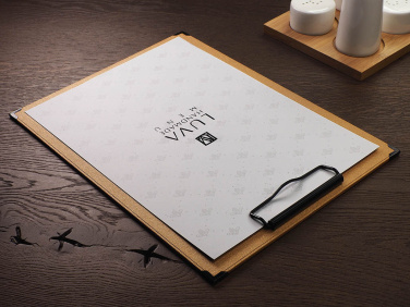 Logo trade promotional gifts image of: Clipboard menu 1028280