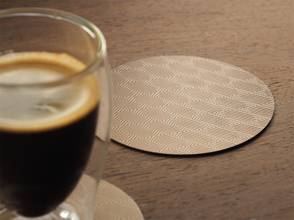 Logo trade promotional giveaways picture of: Coaster 1047241