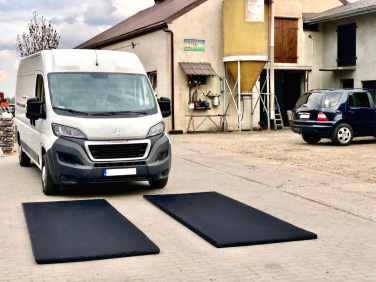 Logo trade promotional item photo of: Transit disinfection mat 120x600x4cm 1365087