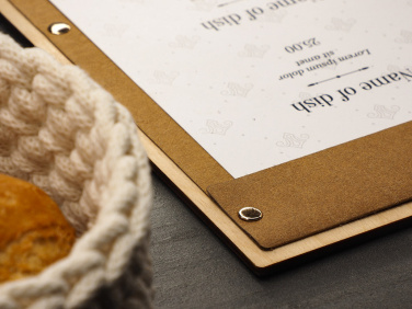 Logo trade business gifts image of: Menu pad 1668121