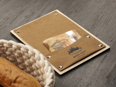 Logo trade business gifts image of: Bill holder 1053121