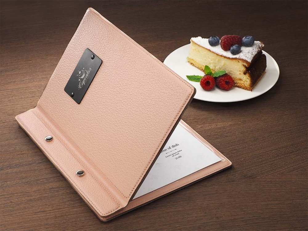 Logotrade business gift image of: Menu cover 1087281