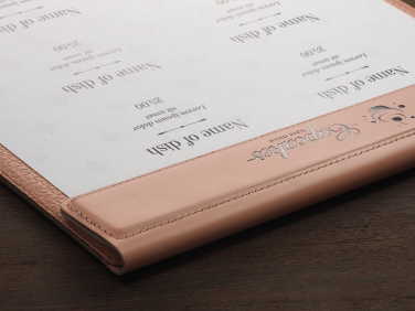 Logo trade promotional gifts picture of: Menu cover 1241281