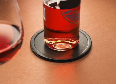 Logo trade business gifts image of: Bottle coaster 1103320