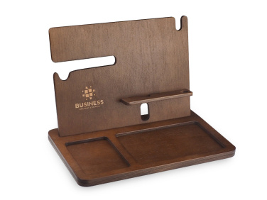Logotrade promotional merchandise image of: Wooden organiser 2016121