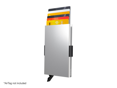 Logo trade advertising products image of: RFID credit card case with holder for AirTag 2163108