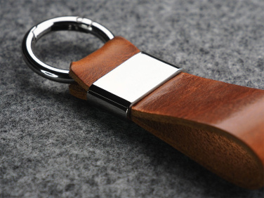 Logo trade business gift photo of: Keyring 1710141