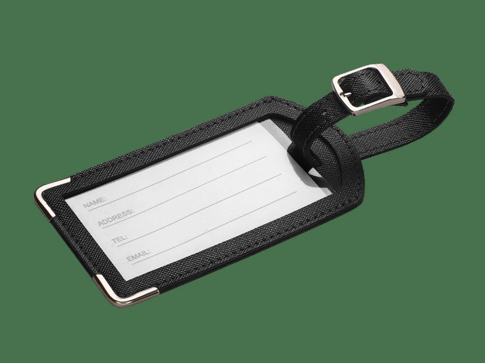 Logotrade promotional item image of: Luggage tag 1821113