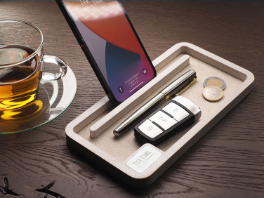 Logo trade promotional item photo of: Wooden desk organiser 1818121