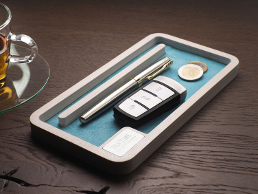 Logotrade promotional giveaway image of: Wooden desk organiser 1818121