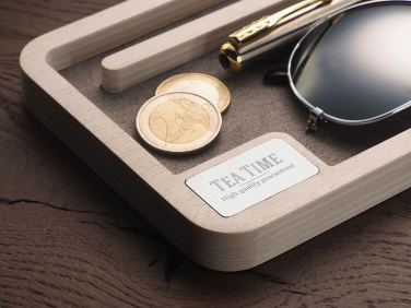 Logo trade promotional product photo of: Wooden desk organiser 1818121