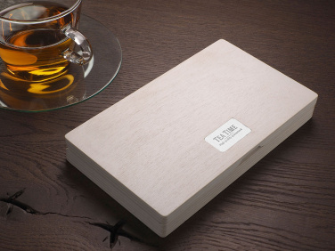 Logo trade promotional gifts image of: Wooden bill box 1816121