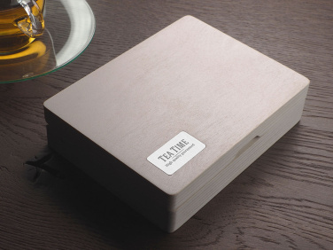 Logo trade advertising products image of: Wooden box 1819121