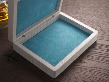 Logo trade promotional merchandise image of: Wooden box 1819121