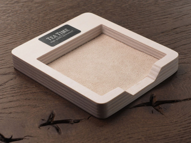 Logotrade business gift image of: Wooden memo card box 1832121