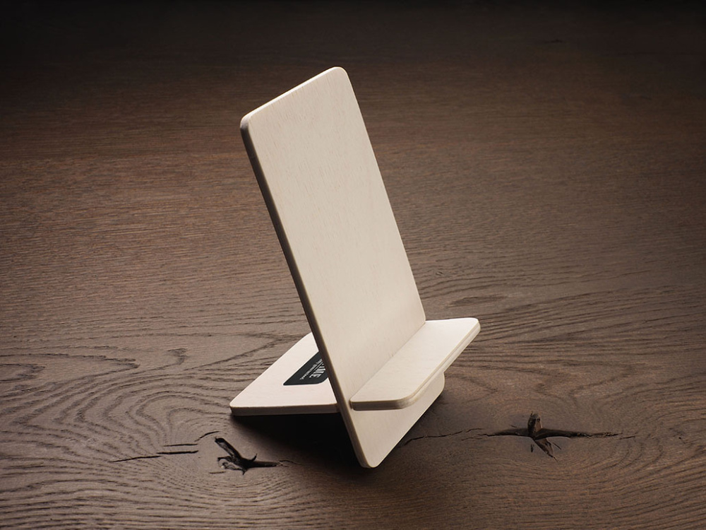 Logotrade promotional product picture of: Wooden telephone stand 1834121