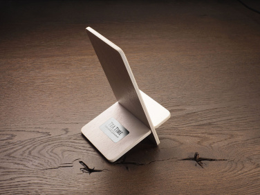 Logo trade promotional merchandise photo of: Wooden telephone stand 1834121