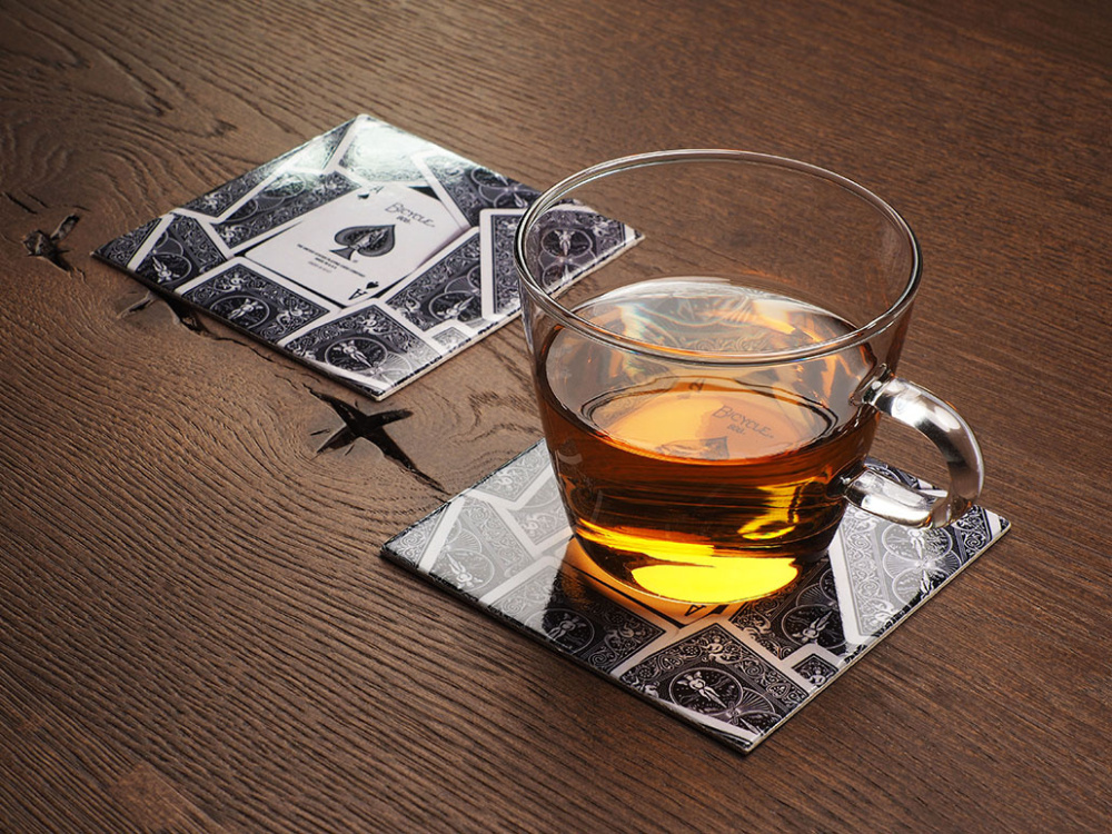 Logotrade promotional product picture of: Printed paper coaster 1838117