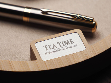 Logo trade promotional merchandise image of: Wooden desk organiser 1817292