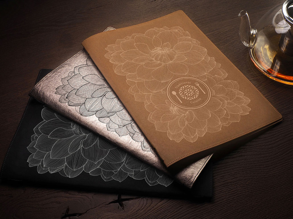 Logo trade promotional giveaway photo of: Menu cover Ambiente 1178303