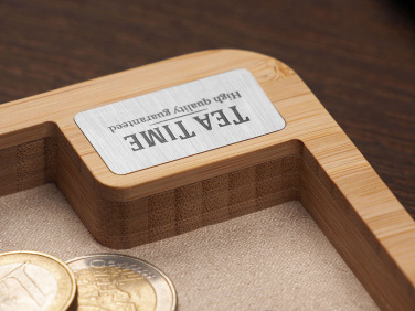 Logotrade promotional products photo of: Wooden desk organiser 1818292
