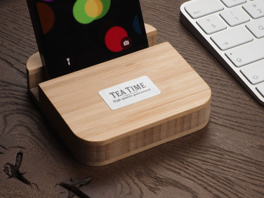 Logotrade promotional gift image of: Wooden telephone stand 1847292