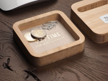 Logotrade promotional product picture of: Wooden desk organiser 1849292