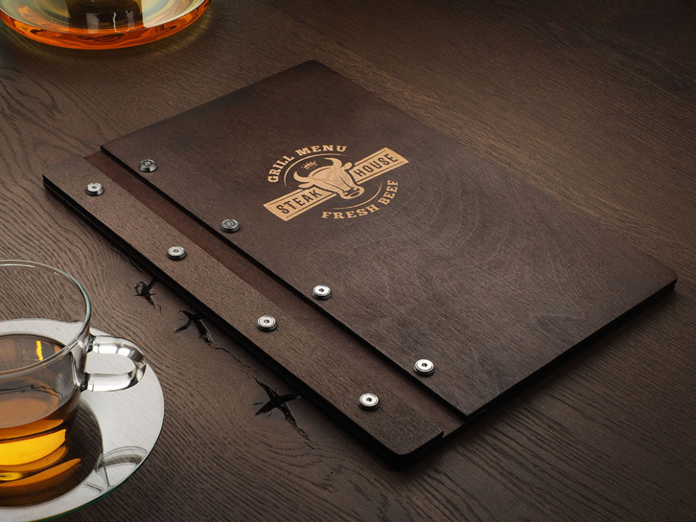 Logo trade promotional gift photo of: Menu cover 1860121