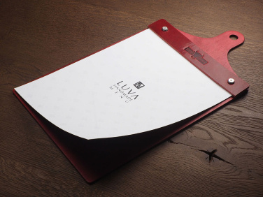 Logo trade promotional merchandise picture of: Menu cover 1861121