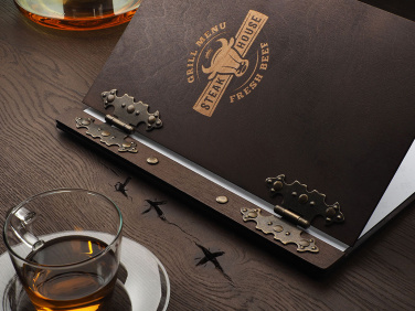 Logo trade corporate gift photo of: Menu cover 1862121