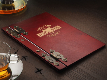 Logo trade promotional giveaways picture of: Menu cover 1862121