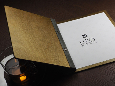 Logo trade corporate gift photo of: Menu cover 1905121