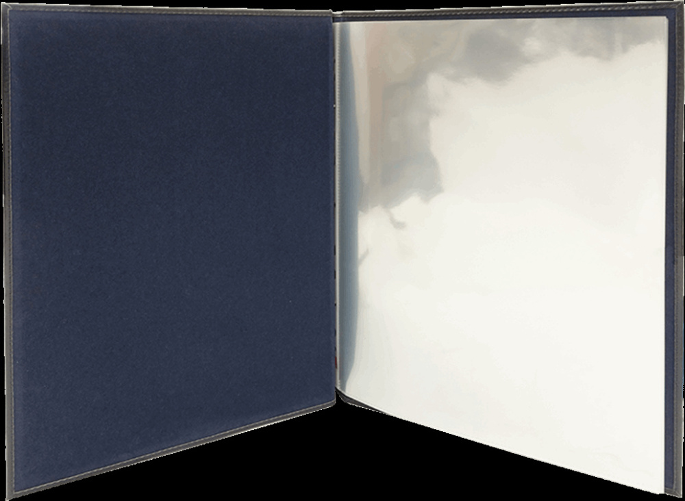 Logo trade promotional gifts image of: Menu cover 412019
