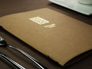 Logo trade promotional giveaways image of: Menu cover Ambiente 1180106