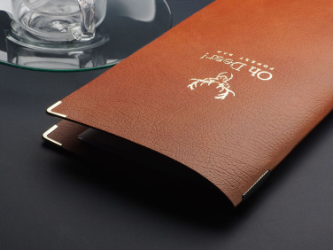 Logo trade promotional gifts image of: Menu cover Ambiente 1947318