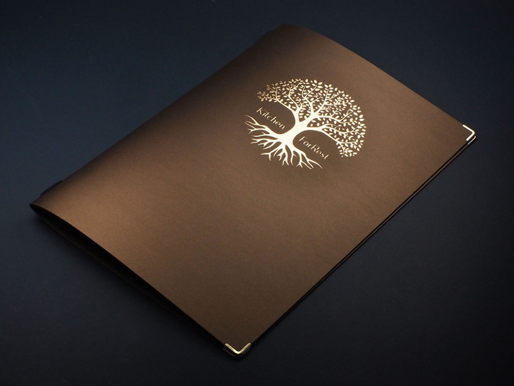 Logo trade business gifts image of: Menu cover Ambiente 1178094