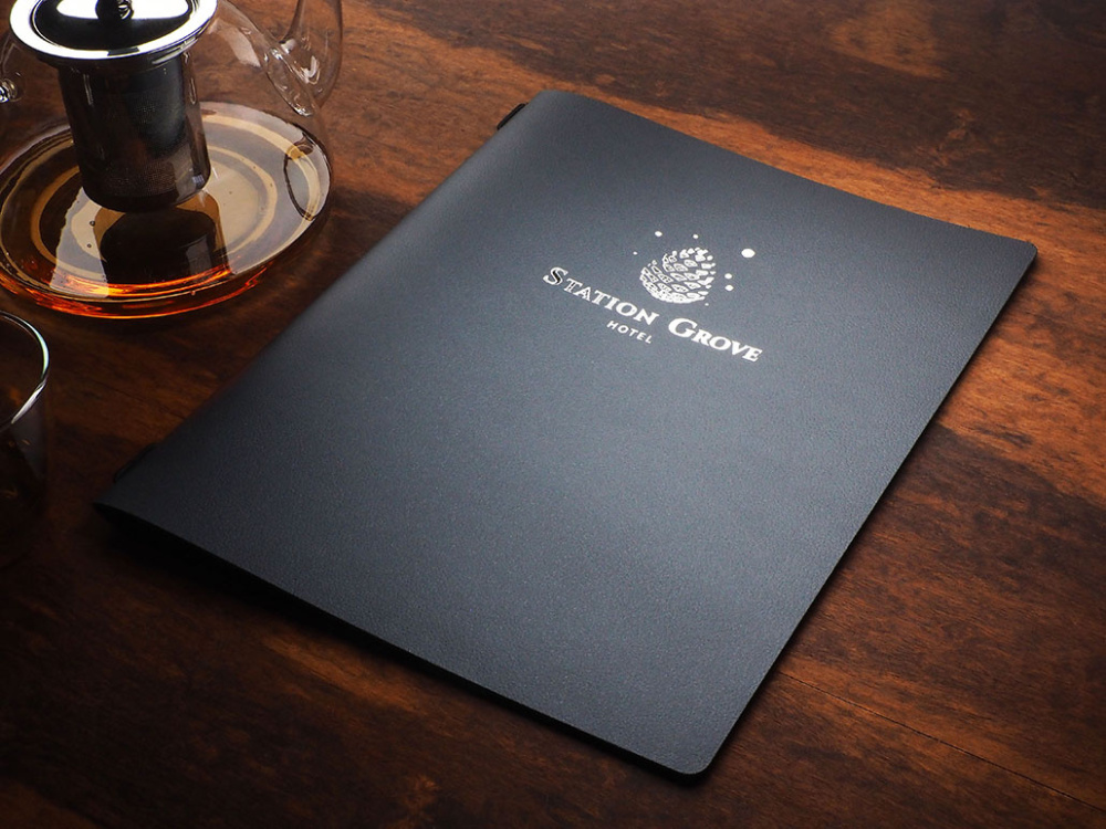 Logo trade corporate gifts picture of: Menu cover 1959319