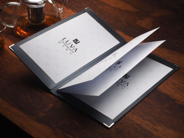 Logo trade promotional giveaways picture of: Menu cover Fine Dining Pro 1633319