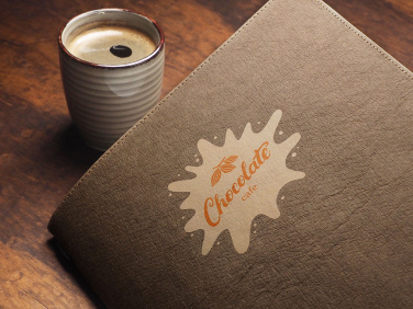 Logo trade corporate gifts image of: Menu cover Ambiente 1178106