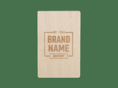 Logo trade promotional giveaways picture of: Wooden magnet 2034121