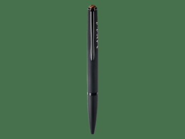 Logo trade promotional giveaways picture of: Ball pen with AMBER stone 2070036