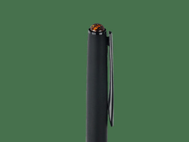 Logo trade advertising products picture of: Ball pen with AMBER stone 2070036