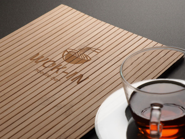 Logo trade promotional merchandise image of: Menu cover Ambiente 1178145