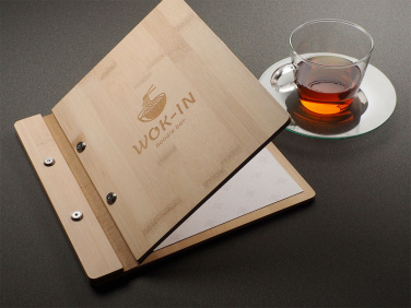 Logo trade promotional gifts image of: Menu cover 1905292