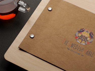 Logo trade promotional merchandise picture of: Menu cover 1211121