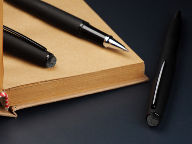 Logotrade business gift image of: Pen set with coal 2094036
