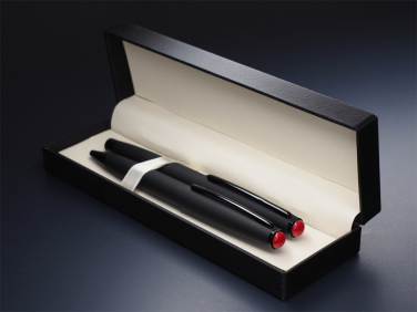 Logotrade promotional gifts photo of: Coral stone Pen set 1285036