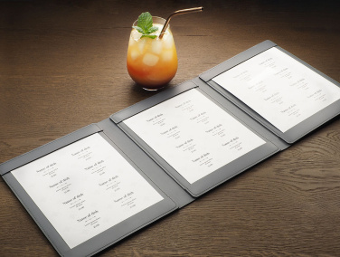 Logo trade advertising products picture of: Menu cover 1069094